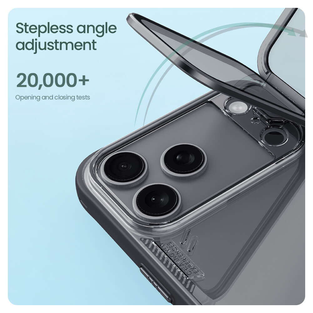 Чехол-крышка NILLKIN для Apple iPhone 17 Pro Max 6.9 (2025) (серия Iceblade Prop Frame version)