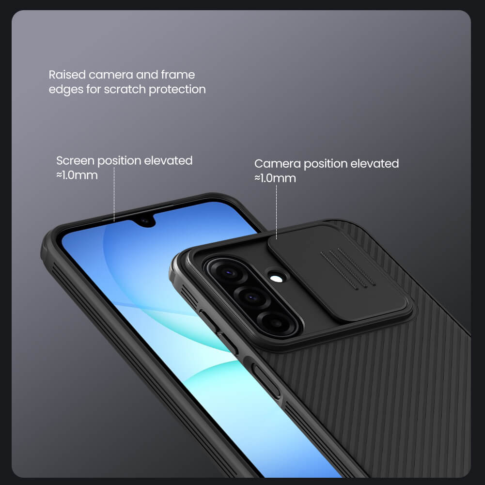 Чехол-крышка NILLKIN для Samsung Galaxy A17 (серия CamShield Pro)
