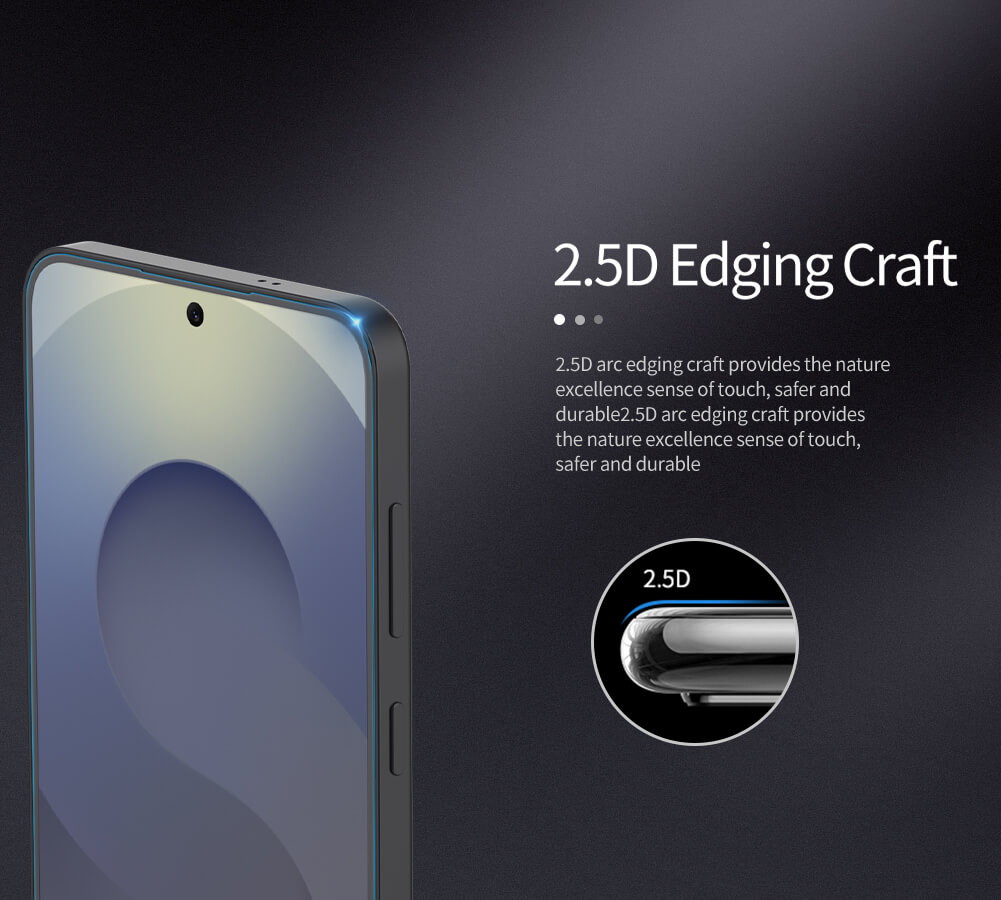 Защитное стекло NILLKIN для Samsung Galaxy S25 FE (S25 Fan Edition) (индекс H+ Pro)