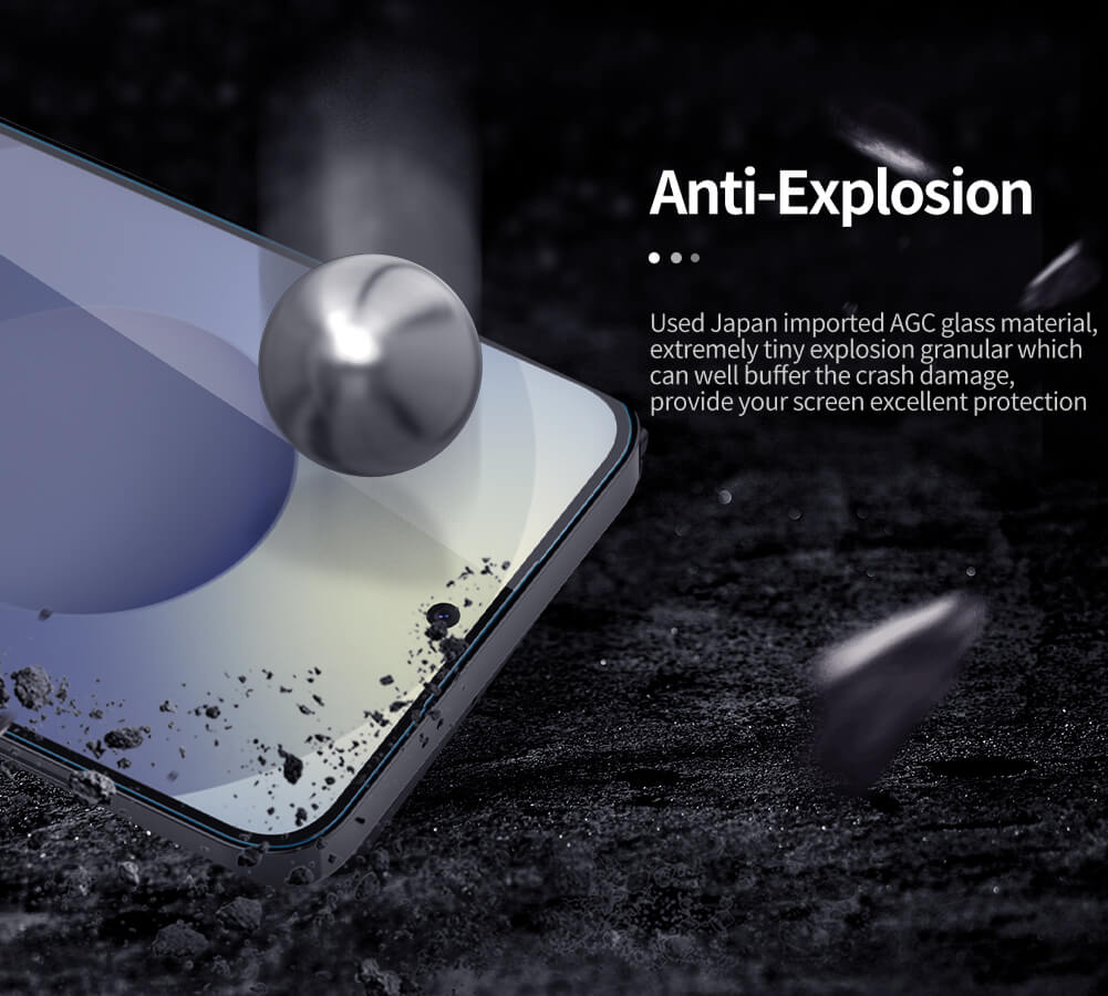 Защитное стекло NILLKIN для Samsung Galaxy S25 FE (S25 Fan Edition) (индекс H+ Pro)