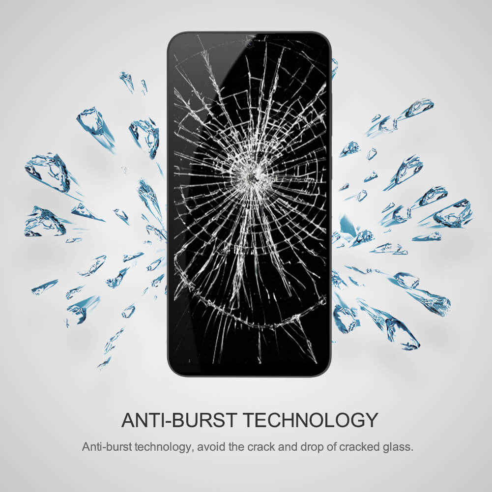 Защитное стекло с кантом NILLKIN для Samsung Galaxy S25 FE (S25 Fan Edition) (серия CP+ Pro)