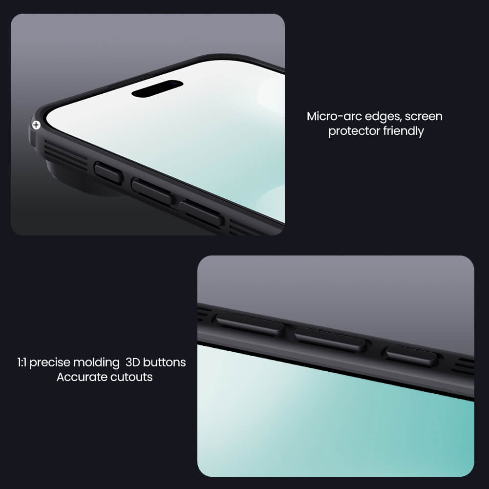 Чехол-крышка NILLKIN для Apple iPhone Air (iPhone 17 Air 6.6) (2025) (серия CamShield Pro Clear version)