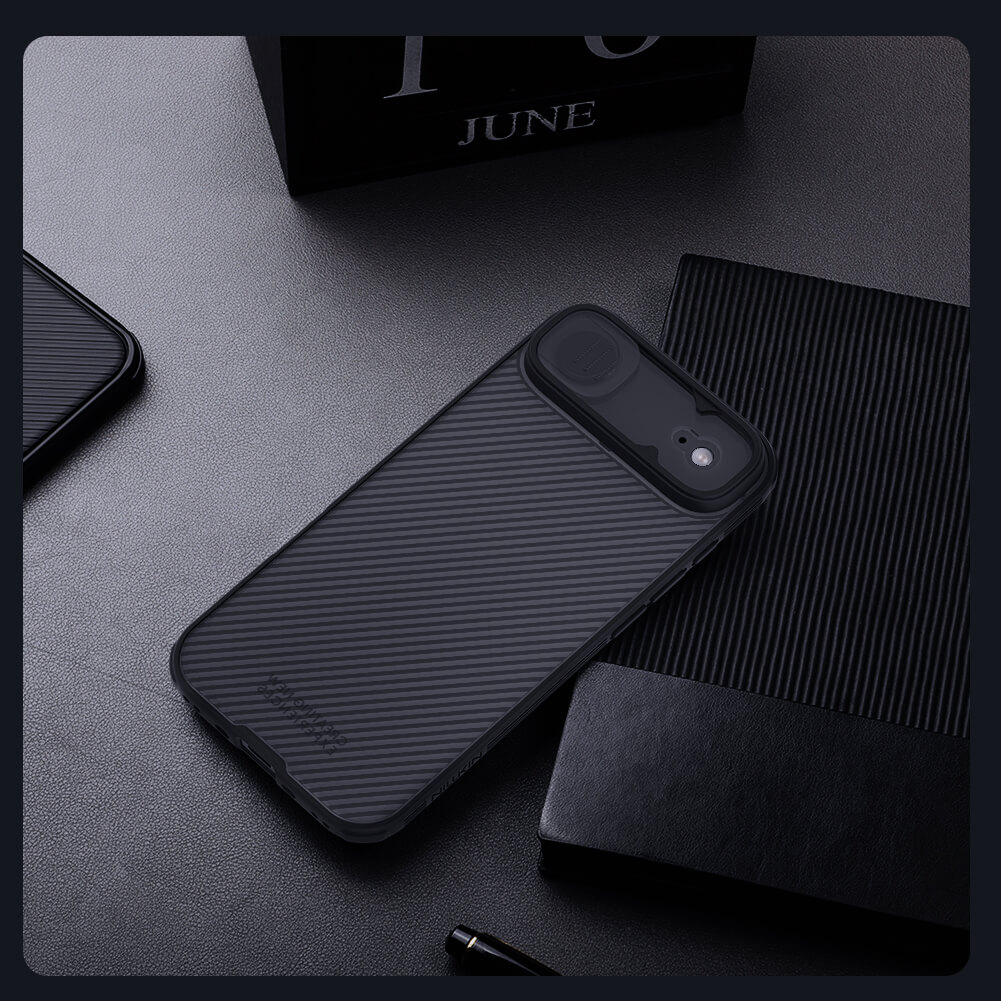 Чехол-крышка NILLKIN для Apple iPhone Air (iPhone 17 Air 6.6) (2025) (серия CamShield Pro Clear version)