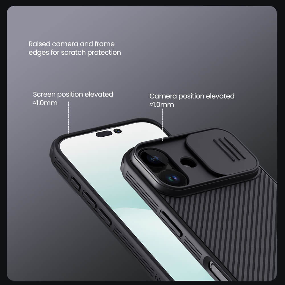 Чехол-крышка NILLKIN для Apple iPhone 17 6.3 (2025) (серия CamShield Pro)