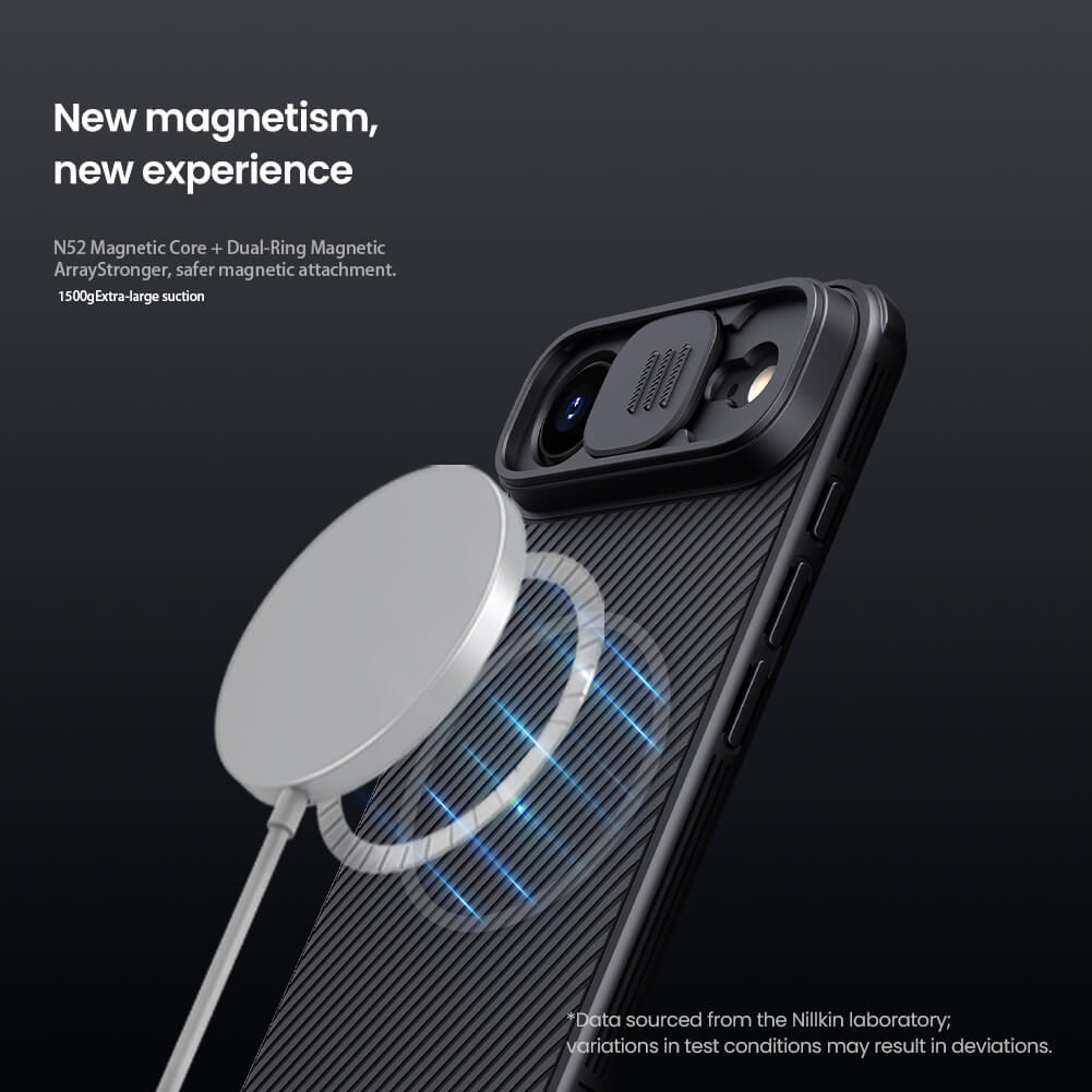 Чехол-крышка NILLKIN для Apple iPhone Air (iPhone 17 Air 6.6) (2025) (серия CamShield Pro Magnetic case)