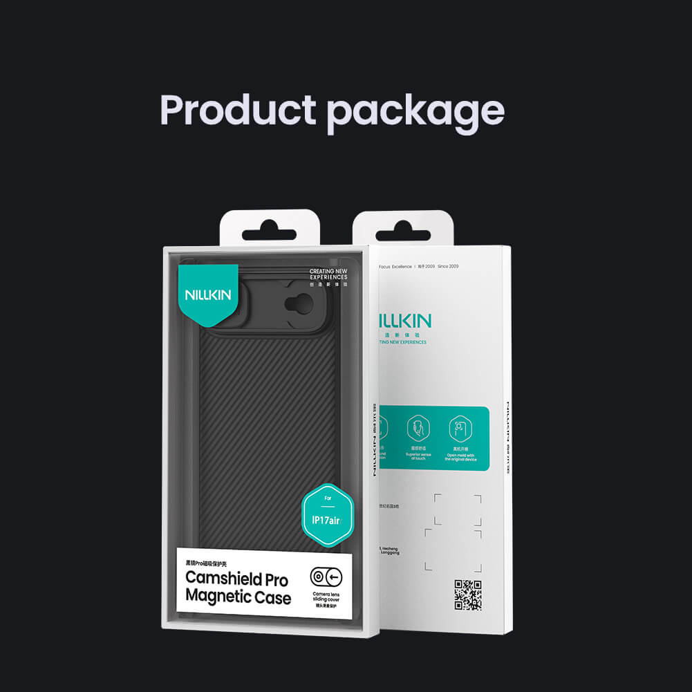 Чехол-крышка NILLKIN для Apple iPhone Air (iPhone 17 Air 6.6) (2025) (серия CamShield Pro Magnetic case)