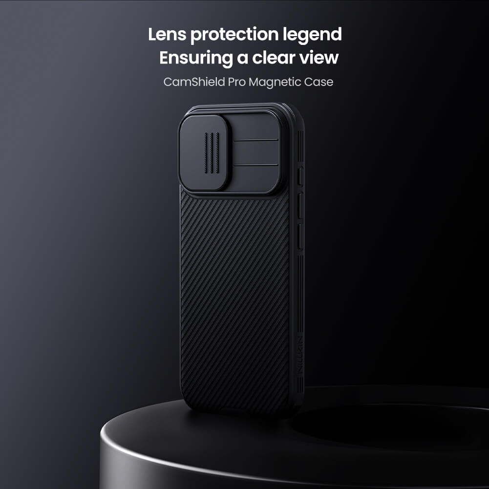 Чехол-крышка NILLKIN для Apple iPhone 17 6.3 (2025) (серия CamShield Pro Magnetic case)