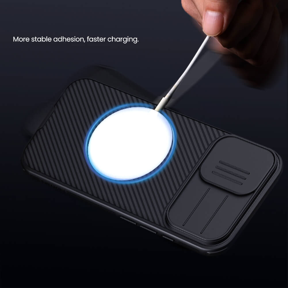 Чехол-крышка NILLKIN для Apple iPhone 17 6.3 (2025) (серия CamShield Pro Magnetic case)