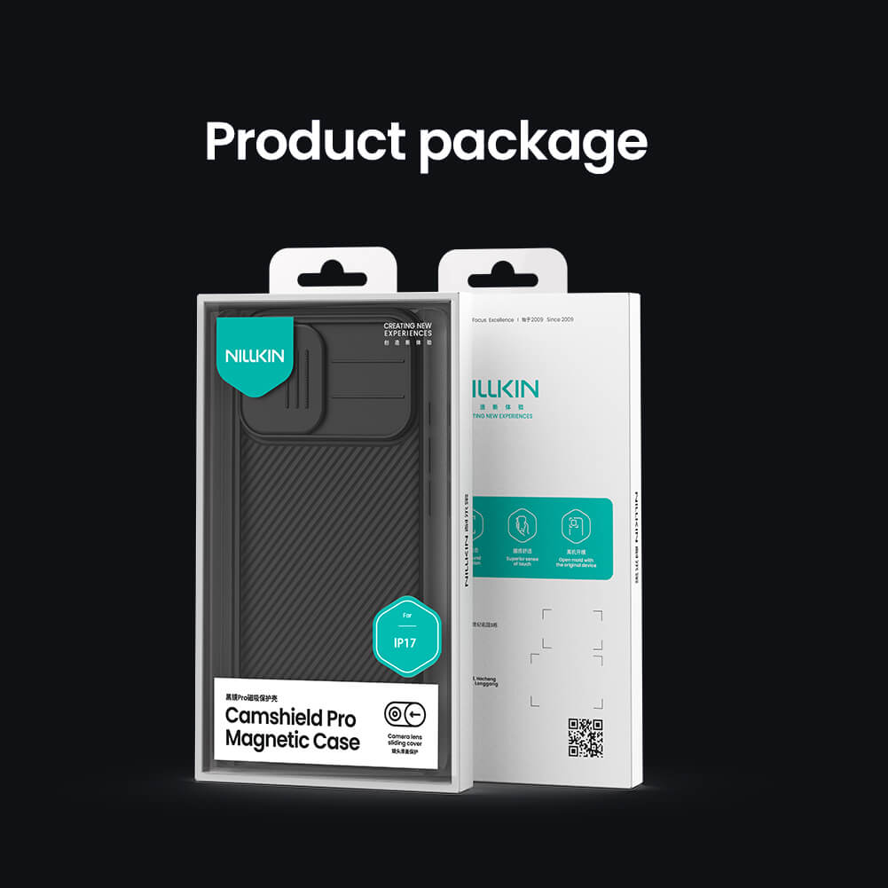 Чехол-крышка NILLKIN для Apple iPhone 17 6.3 (2025) (серия CamShield Pro Magnetic case)