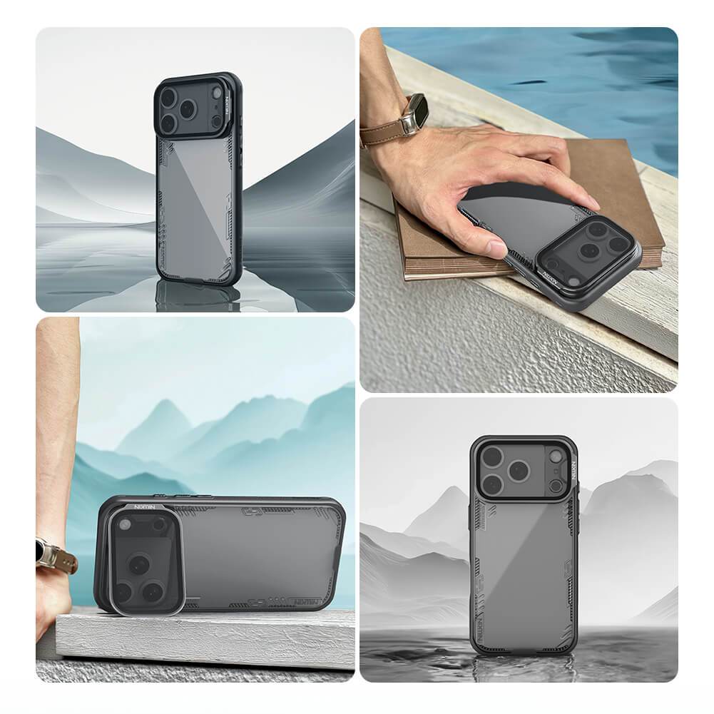 Чехол-крышка NILLKIN для Apple iPhone 17 Pro 6.3 (2025) (серия Iceblade Prop Frame version)