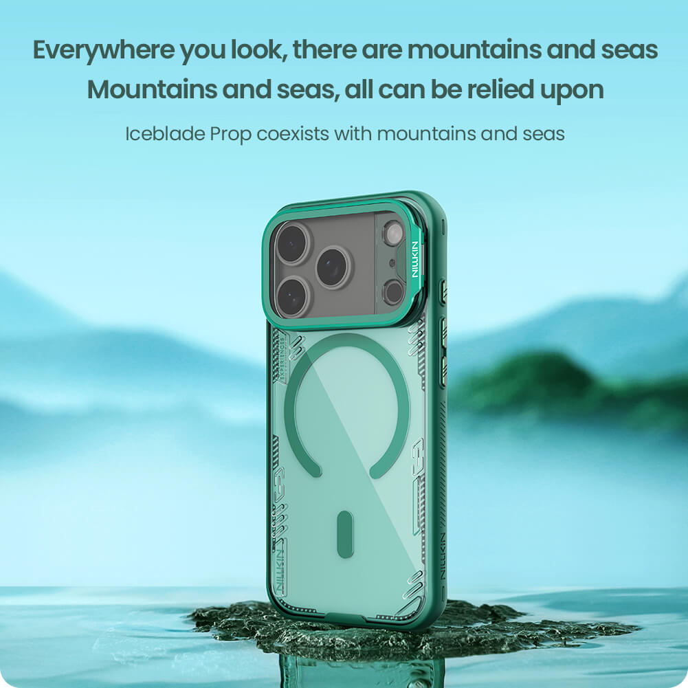 Чехол-крышка NILLKIN для Apple iPhone 17 Pro 6.3 (2025) (серия Iceblade Prop Frame version Magnetic)