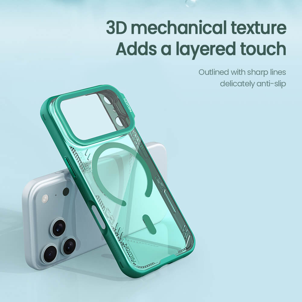 Чехол-крышка NILLKIN для Apple iPhone 17 Pro 6.3 (2025) (серия Iceblade Prop Frame version Magnetic)