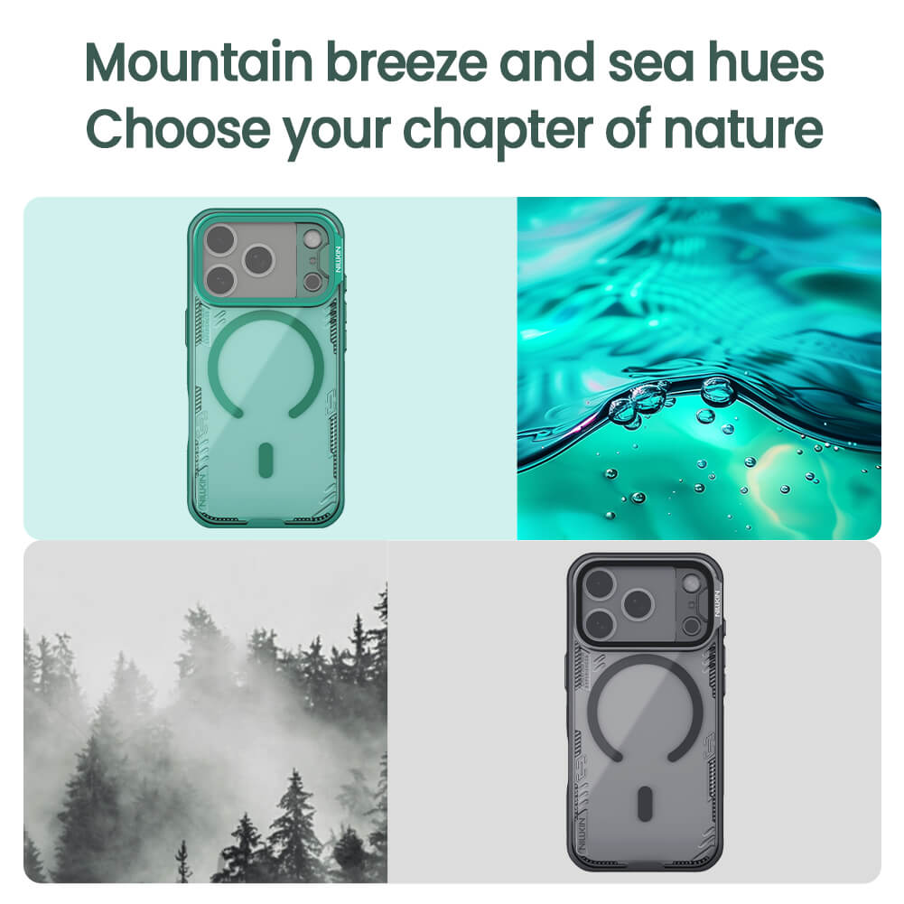 Чехол-крышка NILLKIN для Apple iPhone 17 Pro 6.3 (2025) (серия Iceblade Prop Frame version Magnetic)