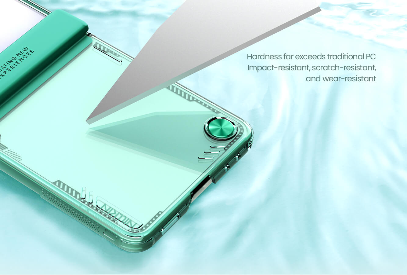 Чехол-крышка NILLKIN для Samsung Galaxy Z Flip7 (Flip 7 5G) (серия Iceblade)