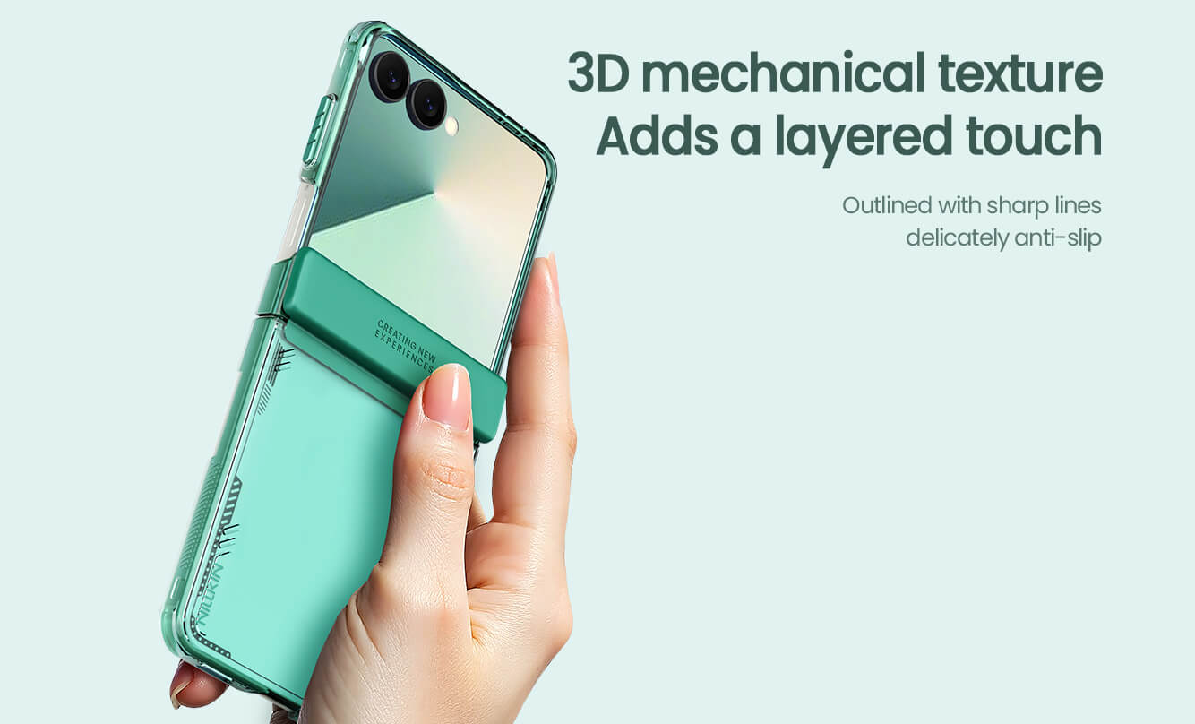 Чехол-крышка NILLKIN для Samsung Galaxy Z Flip7 (Flip 7 5G) (серия Iceblade)