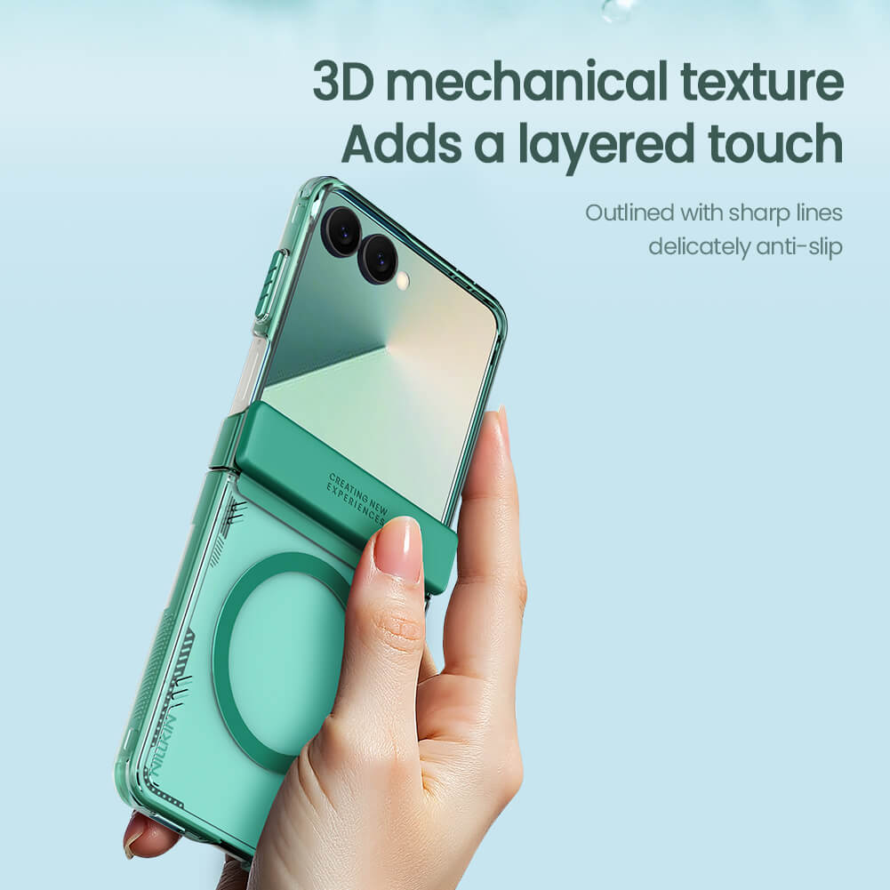 Чехол-крышка NILLKIN для Samsung Galaxy Z Flip7 (Flip 7 5G) (серия Iceblade Magnetic)