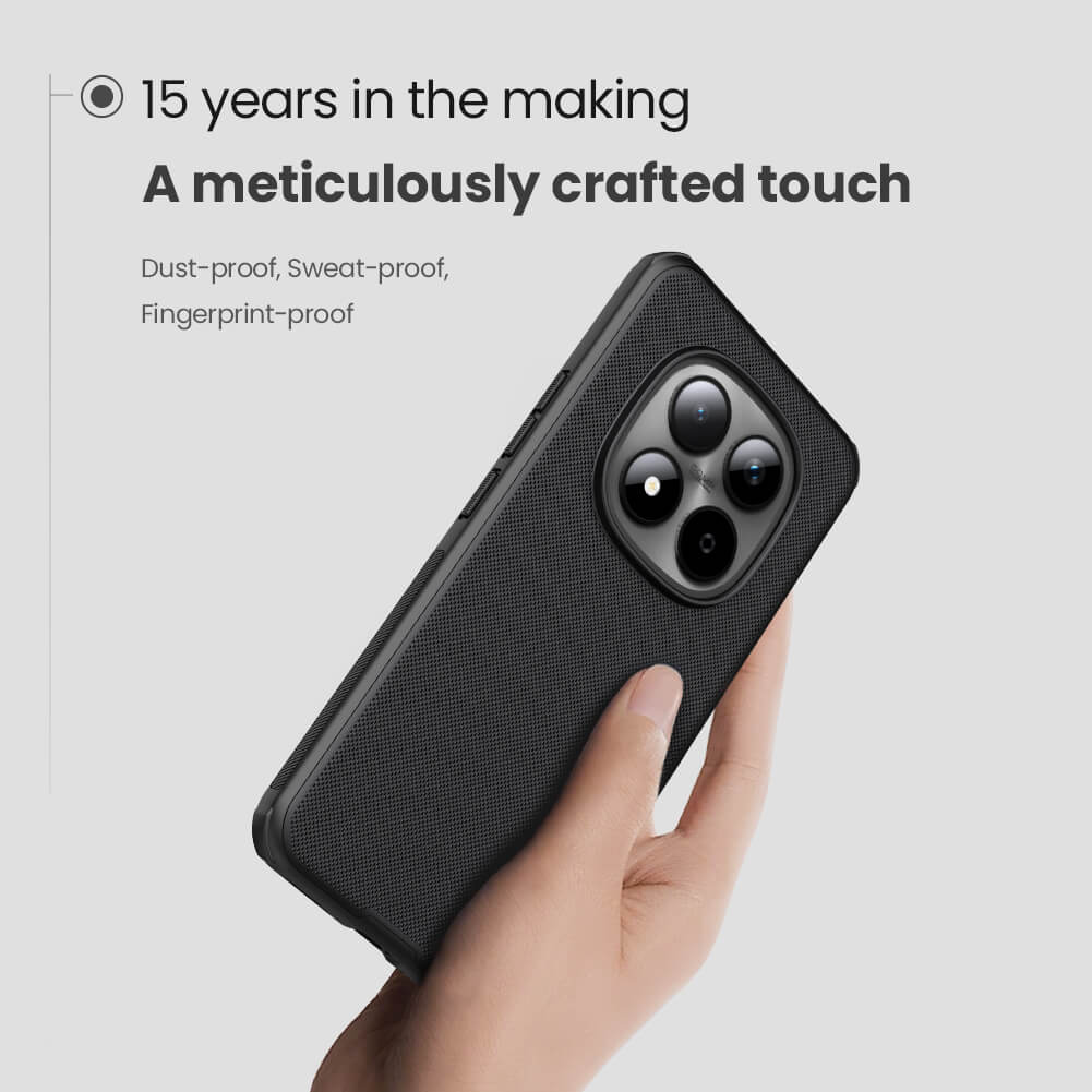 Чехол-крышка NILLKIN для Xiaomi Redmi Note 15 Pro Plus (Redmi Note 15 Pro+) (серия Frosted shield Pro)