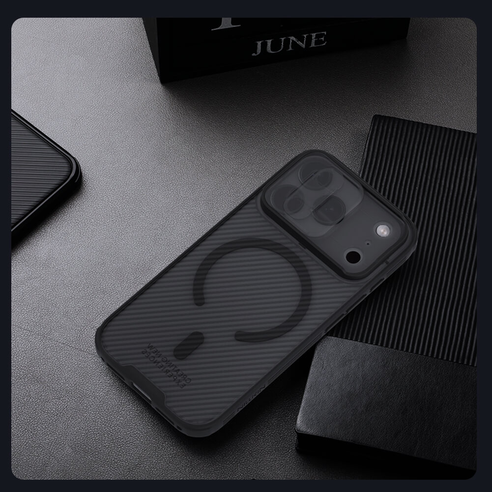 Чехол-крышка NILLKIN для Apple iPhone 17 Pro 6.3 (2025) (серия CamShield Pro Magnetic case)