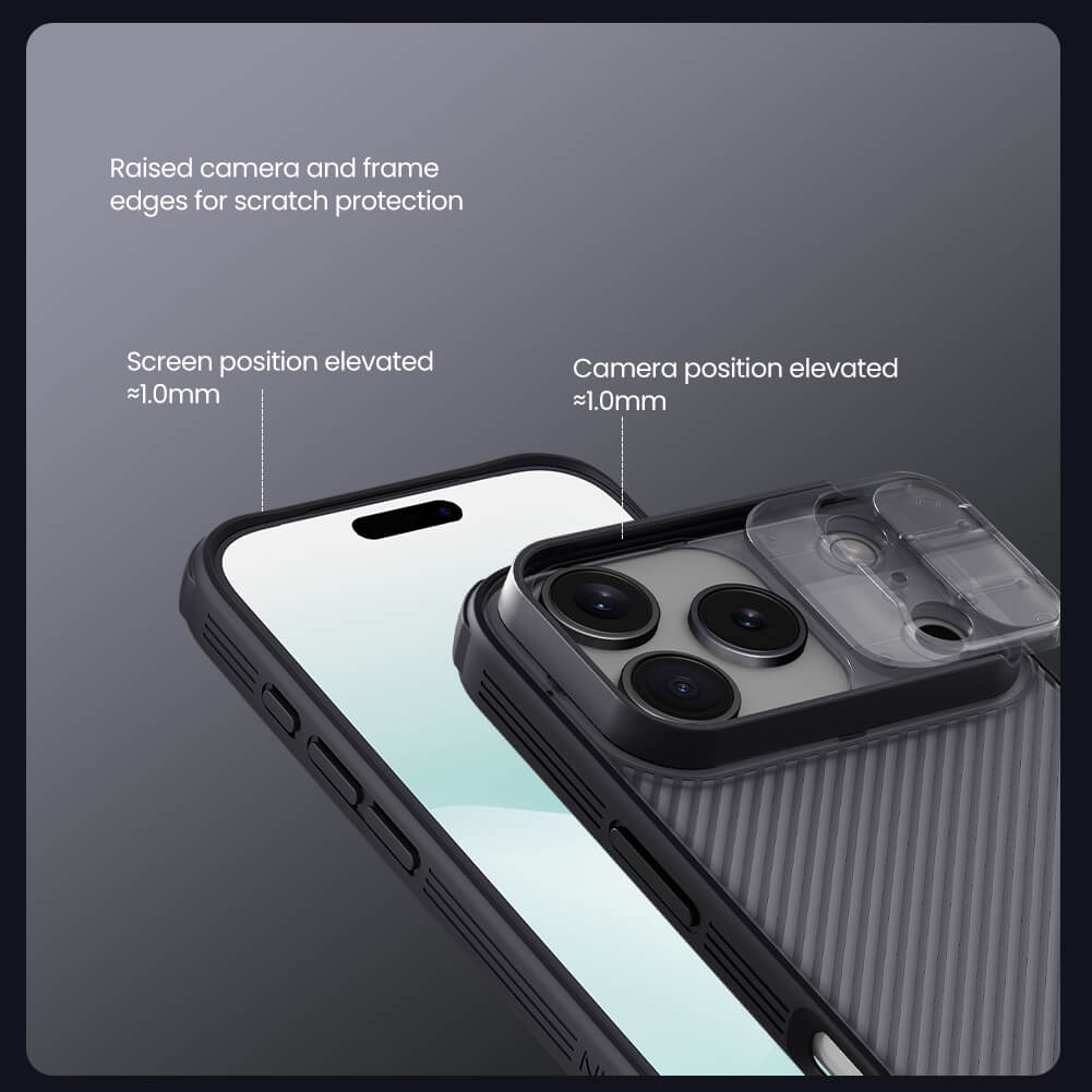 Чехол-крышка NILLKIN для Apple iPhone 17 Pro 6.3 (2025) (серия CamShield Pro)