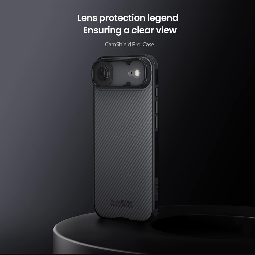 Чехол-крышка NILLKIN для Apple iPhone Air (iPhone 17 Air 6.6) (2025) (серия CamShield Pro Magnetic case Clear version)