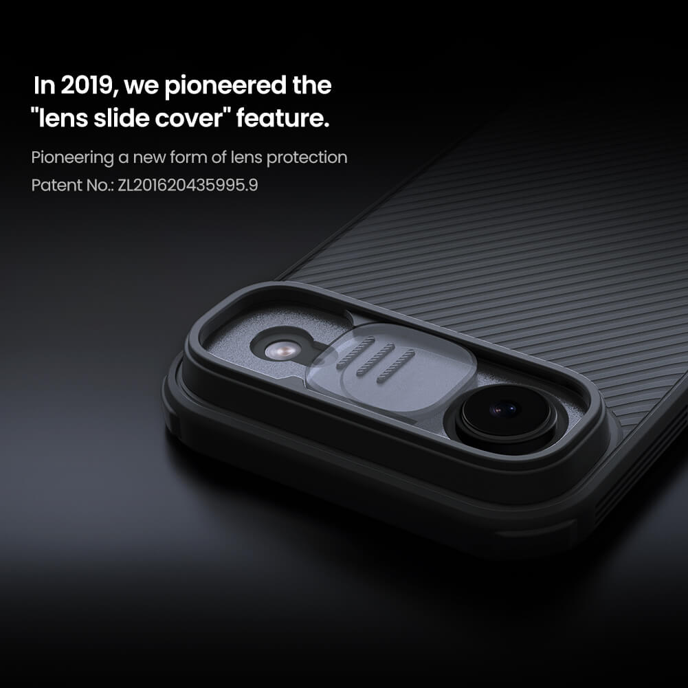 Чехол-крышка NILLKIN для Apple iPhone Air (iPhone 17 Air 6.6) (2025) (серия CamShield Pro Magnetic case Clear version)