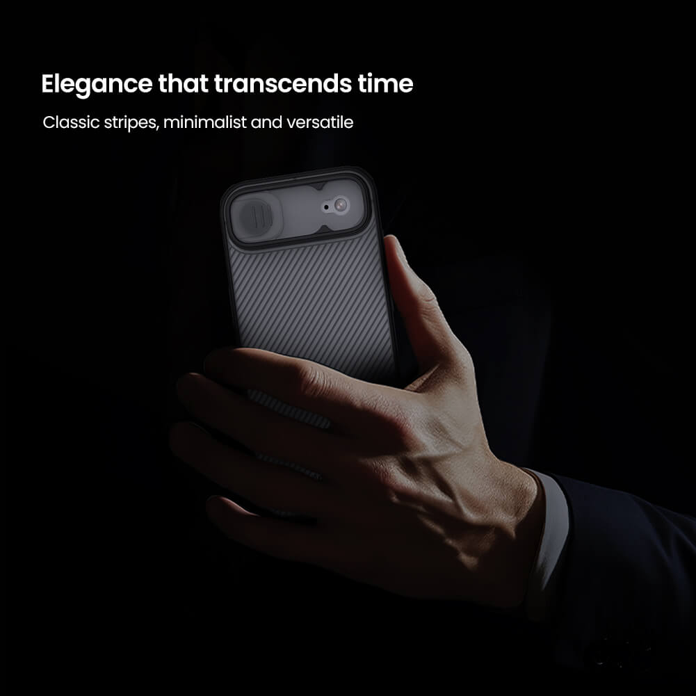 Чехол-крышка NILLKIN для Apple iPhone Air (iPhone 17 Air 6.6) (2025) (серия CamShield Pro Magnetic case Clear version)