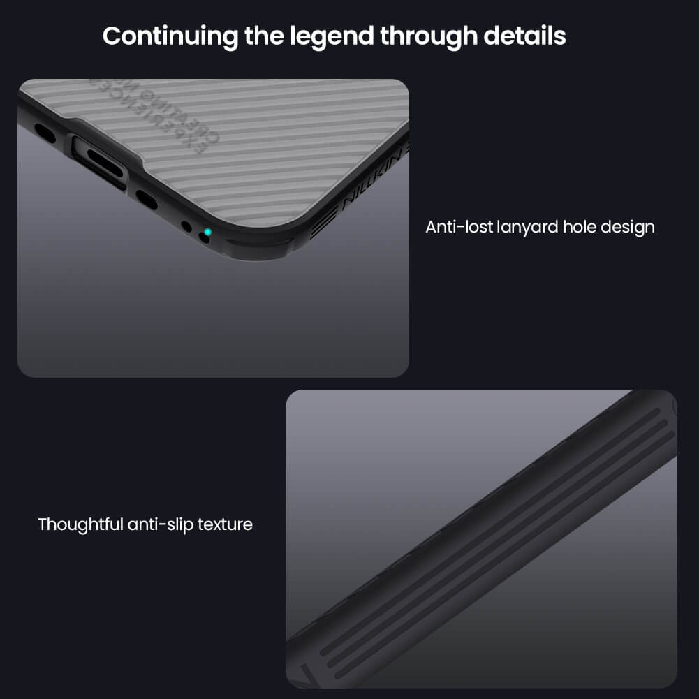 Чехол-крышка NILLKIN для Apple iPhone Air (iPhone 17 Air 6.6) (2025) (серия CamShield Pro Magnetic case Clear version)