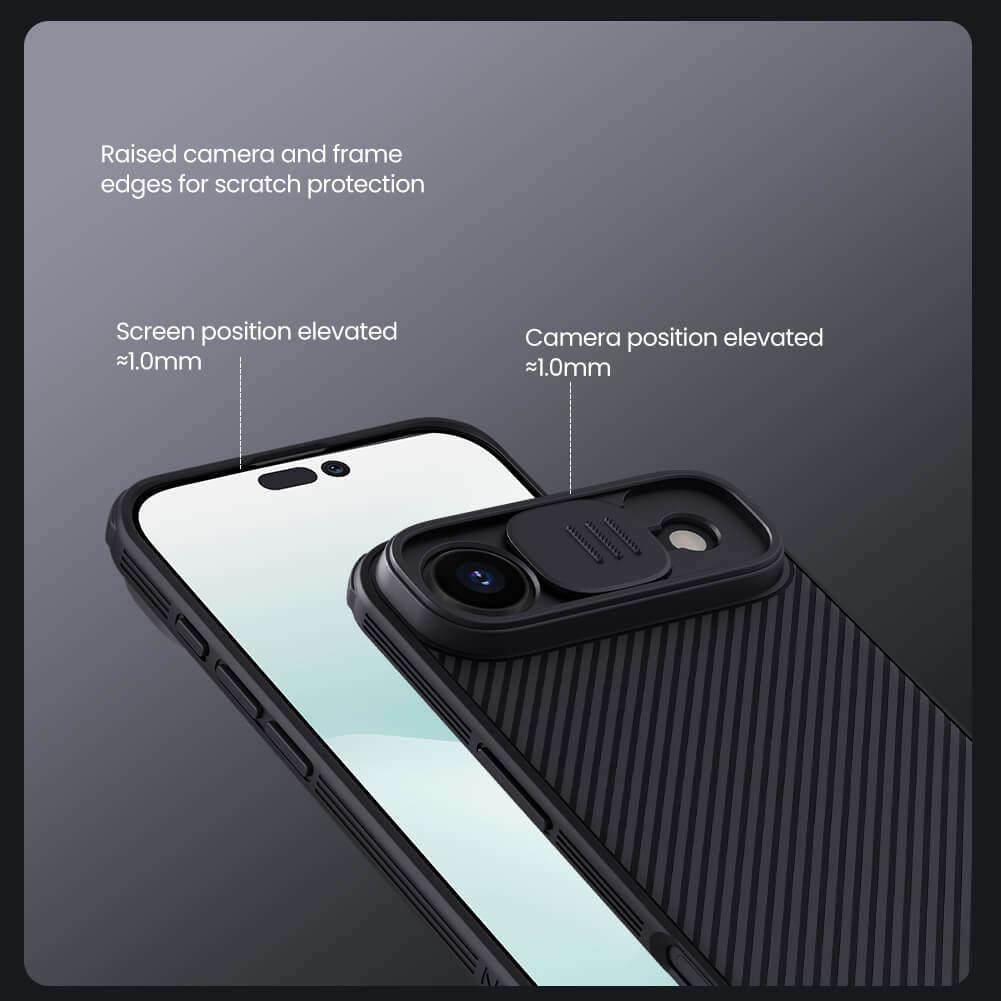Чехол-крышка NILLKIN для Apple iPhone Air (iPhone 17 Air 6.6) (2025) (серия CamShield Pro)