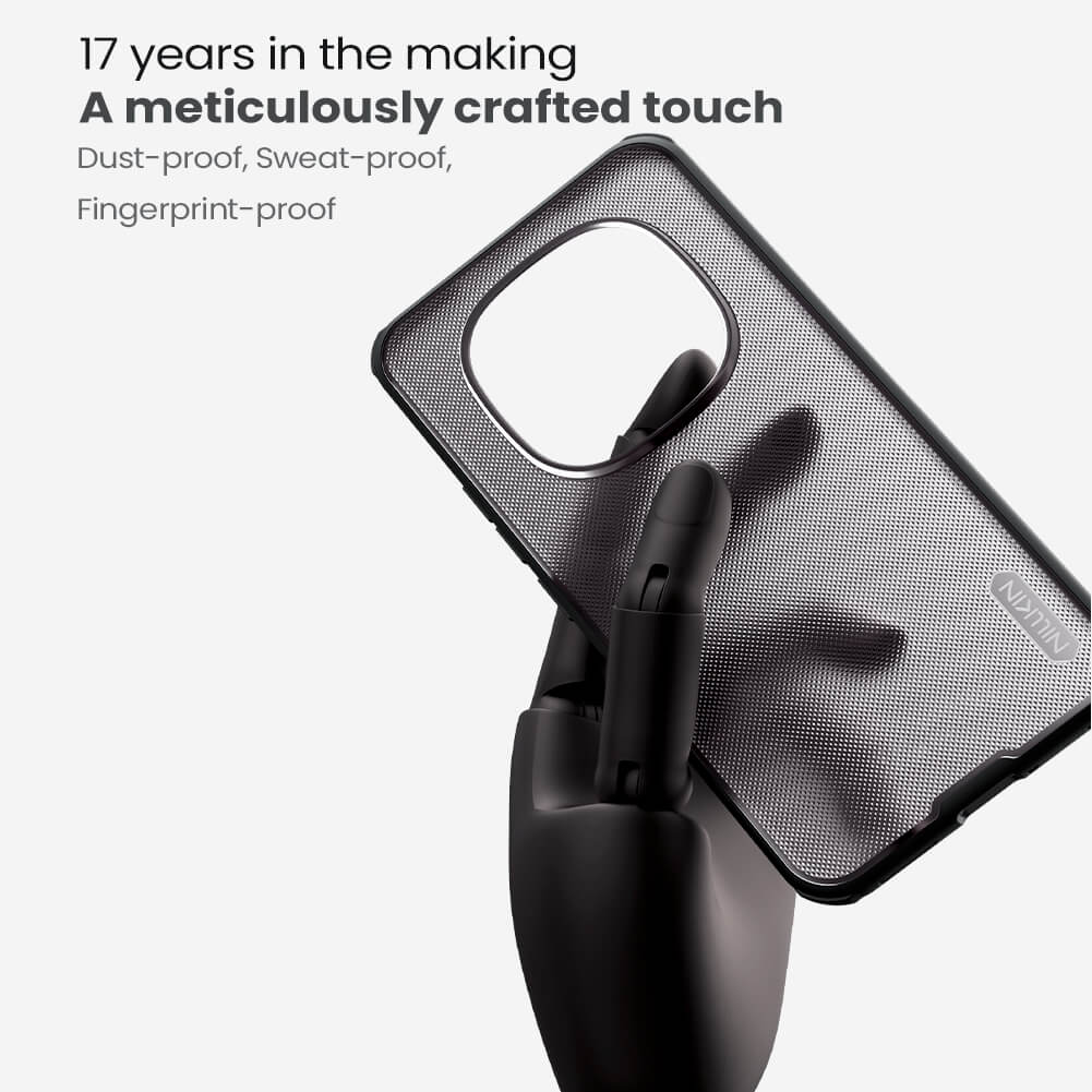 Чехол-крышка NILLKIN для Xiaomi Redmi Note 15 Pro (Chinese version) (серия Frosted shield Pro Clear)