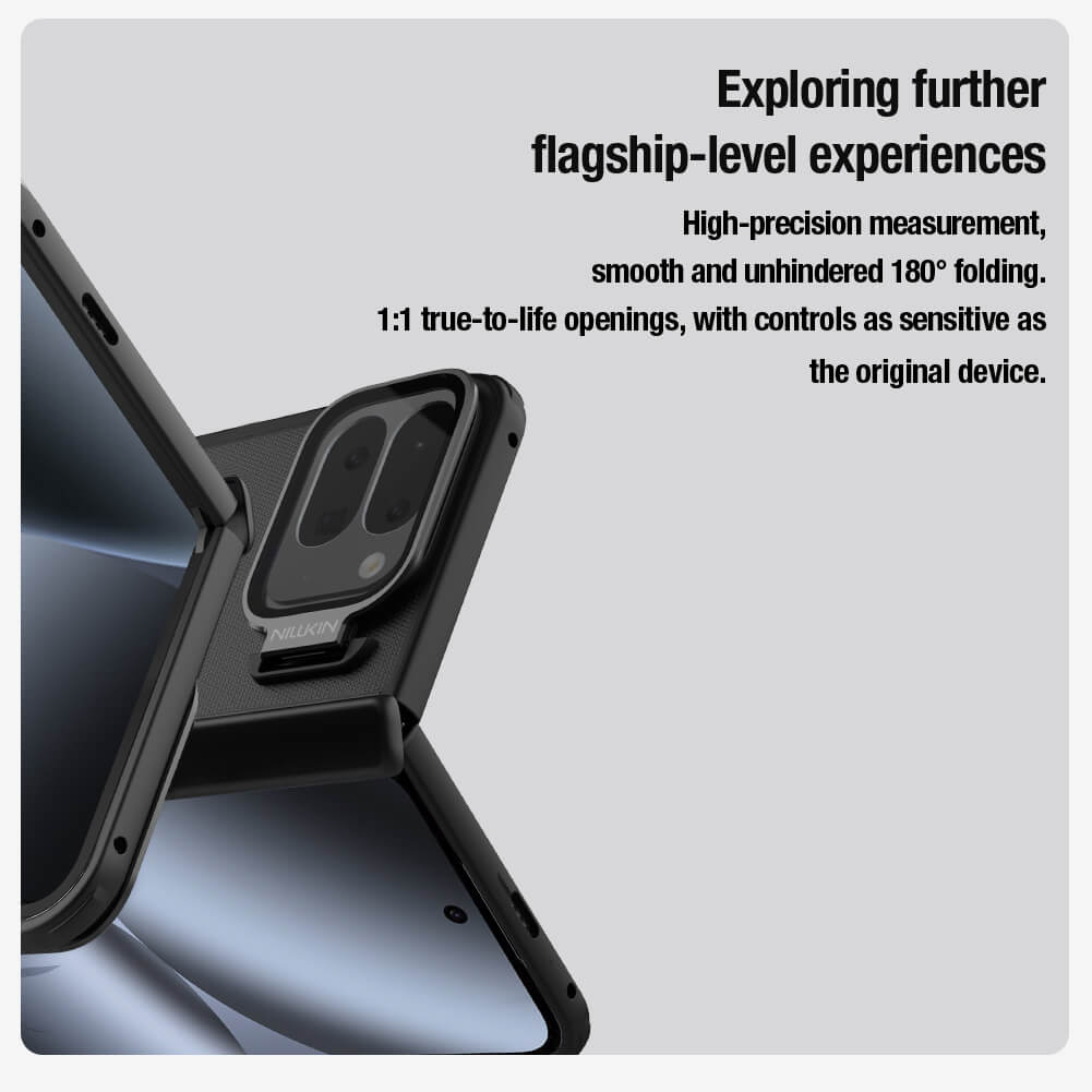Чехол-крышка NILLKIN для Google Pixel 10 Pro Fold (серия Frosted shield Prop Magnetic Transparent Lens Guard Edition)