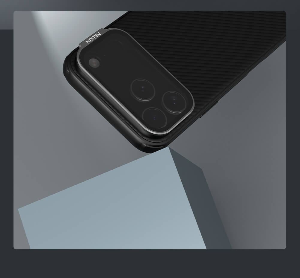 Чехол-крышка NILLKIN для Apple iPhone 17 Pro Max 6.9 (2025) (серия Camshield Prop (Transparent Lens Guard Edition))