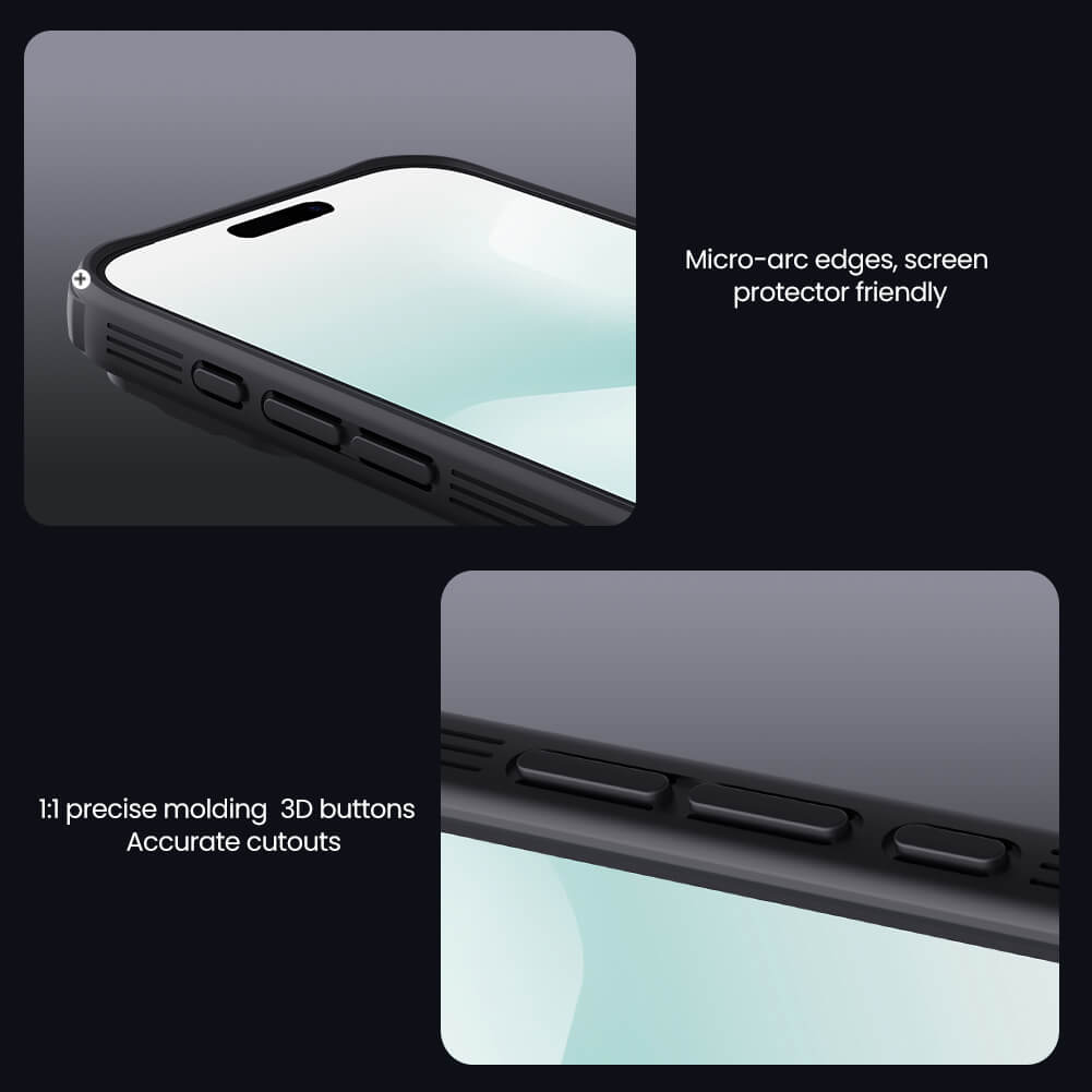Чехол-крышка NILLKIN для Apple iPhone 17 Pro Max 6.9 (2025) (серия CamShield Pro Clear version)