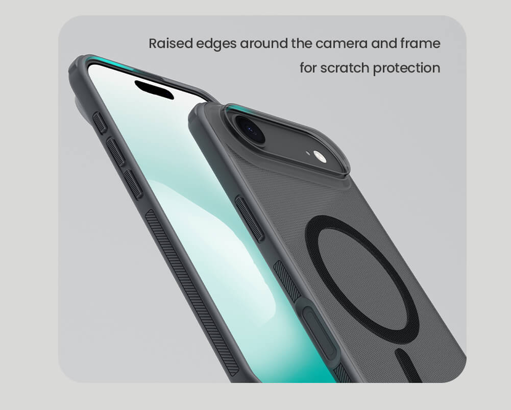 Чехол-крышка NILLKIN для Apple iPhone Air (iPhone 17 Air 6.6) (2025) (серия Frosted shield Pro Magnetic case Clear version)
