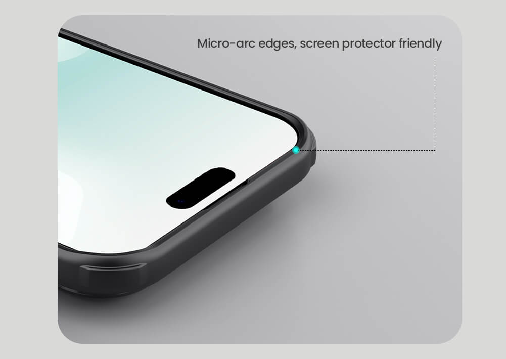 Чехол-крышка NILLKIN для Apple iPhone Air (iPhone 17 Air 6.6) (2025) (серия Frosted shield Pro Magnetic case Clear version)