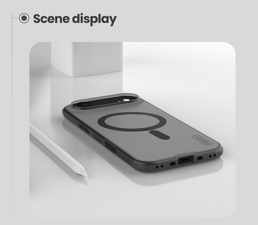 Чехол-крышка NILLKIN для Apple iPhone Air (iPhone 17 Air 6.6) (2025) (серия Frosted shield Pro Magnetic case Clear version)