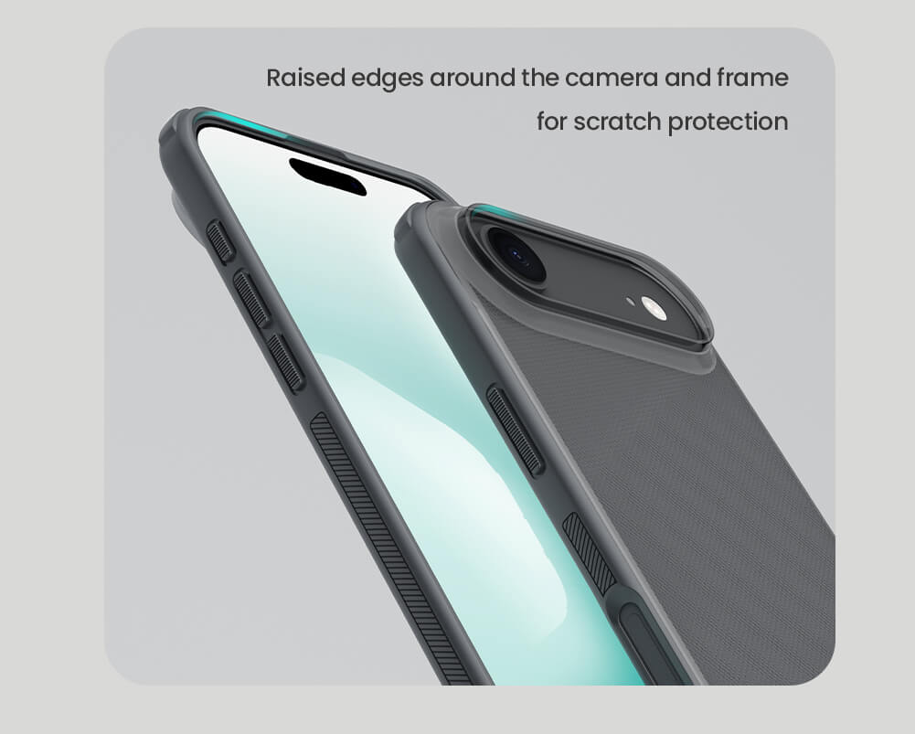 Чехол-крышка NILLKIN для Apple iPhone Air (iPhone 17 Air 6.6) (2025) (серия Frosted shield Pro Clear version)