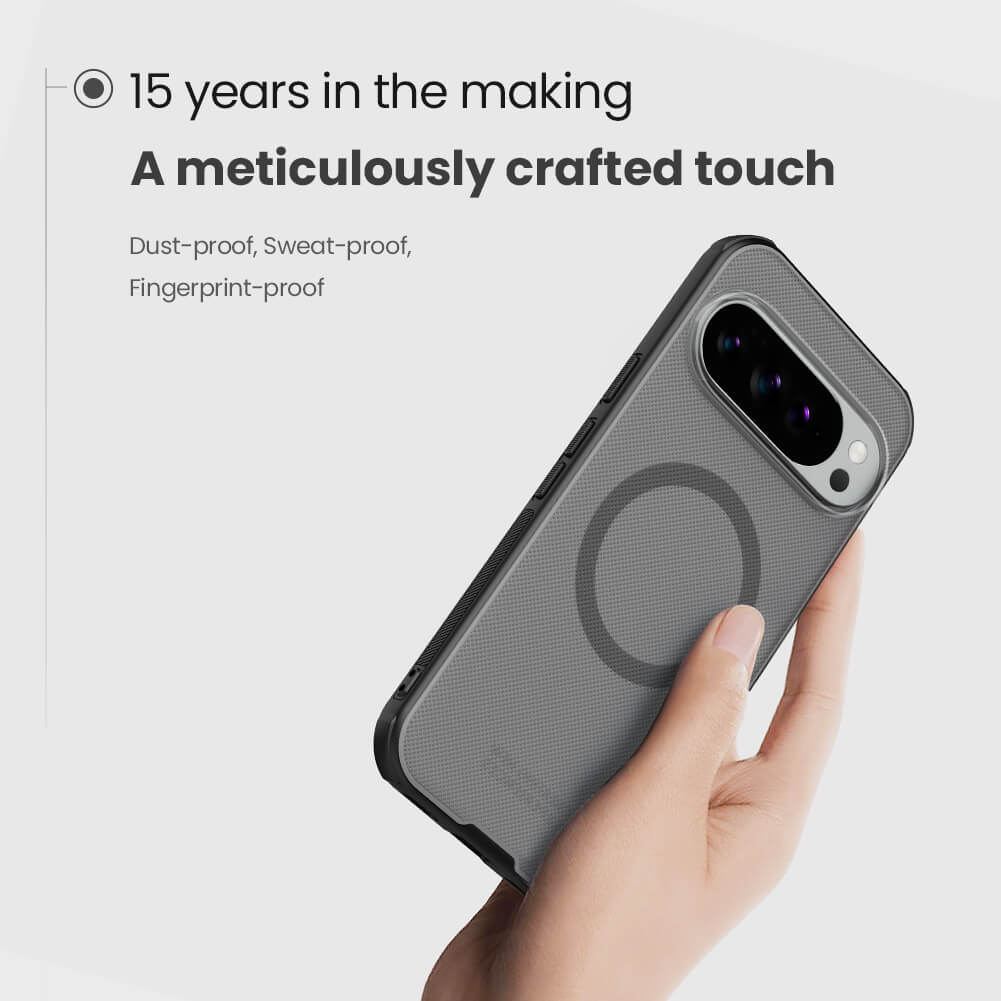 Чехол-крышка NILLKIN для Google Pixel 10, Pixel 10 Pro (серия Frosted shield Pro Magnetic case Clear version)