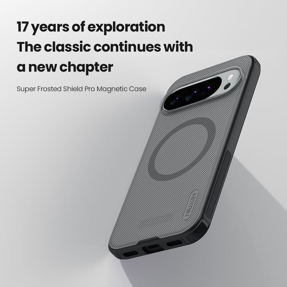 Чехол-крышка NILLKIN для Google Pixel 10 Pro XL (серия Frosted shield Pro Magnetic case Clear)