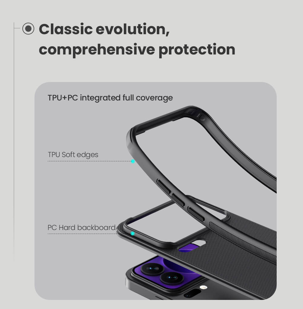 Чехол-крышка NILLKIN для Xiaomi 17 Pro Max (серия Frosted shield Pro Magnetic case)