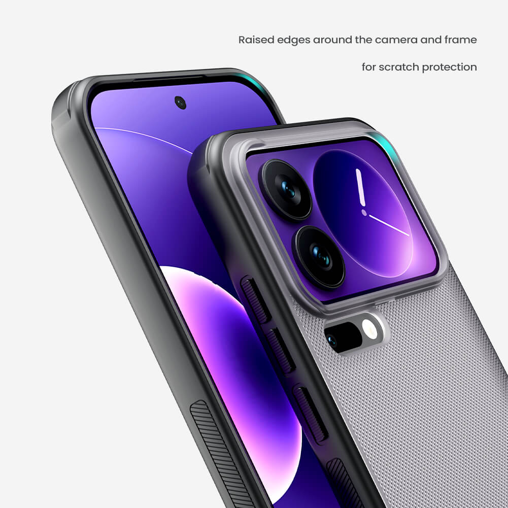 Чехол-крышка NILLKIN для Xiaomi 17 Pro (серия Frosted shield Pro Clear)