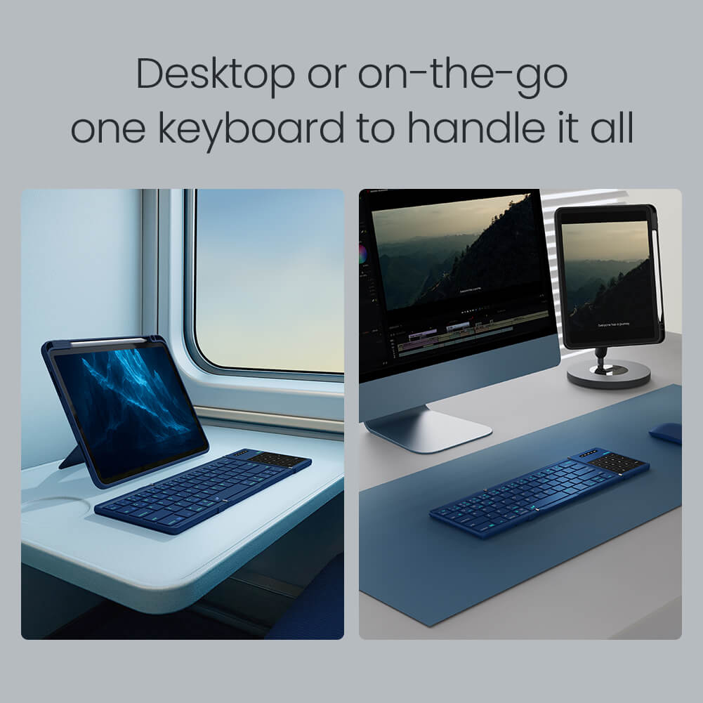 Портативная складная клавиатура Nillkin Cube Pocket Keyboard