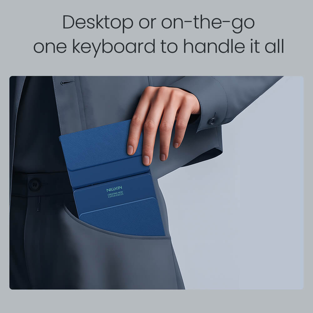 Портативная складная клавиатура Nillkin Cube Pocket Keyboard