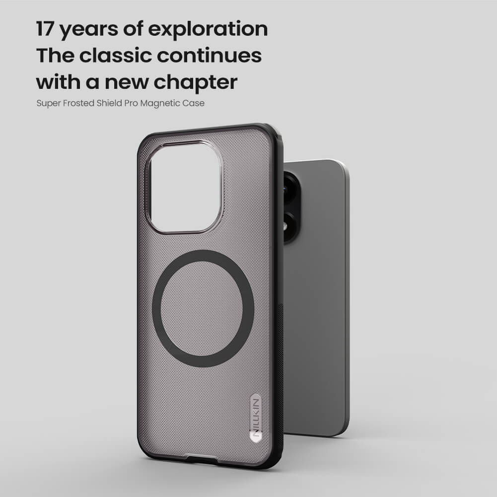 Чехол-крышка NILLKIN для Xiaomi 15T (серия Frosted shield Pro Magnetic case Clear)