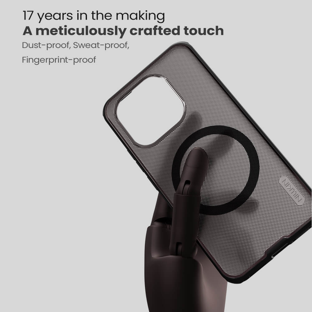 Чехол-крышка NILLKIN для Xiaomi 15T (серия Frosted shield Pro Magnetic case Clear)
