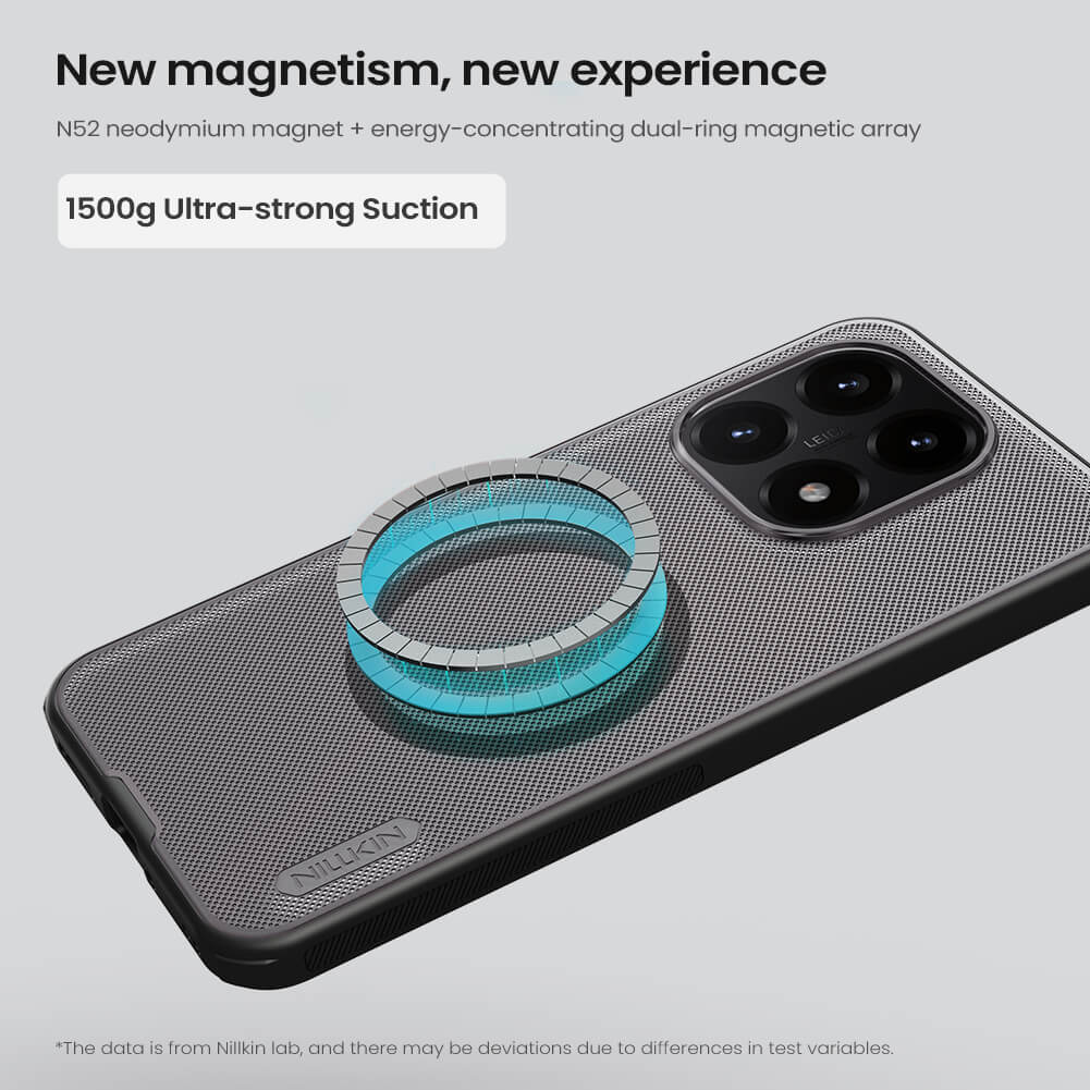Чехол-крышка NILLKIN для Xiaomi 15T (серия Frosted shield Pro Magnetic case Clear)