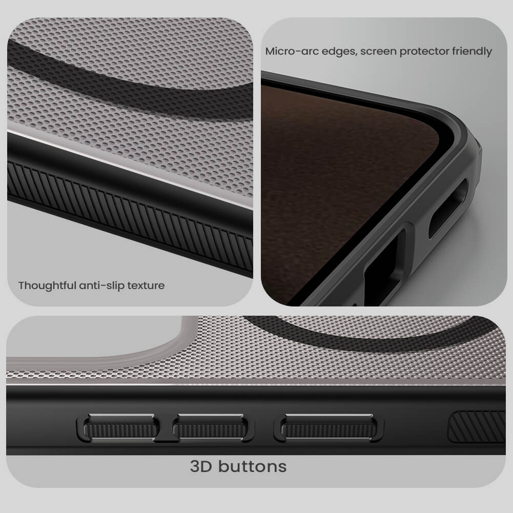 Чехол-крышка NILLKIN для Xiaomi 15T (серия Frosted shield Pro Magnetic case Clear)