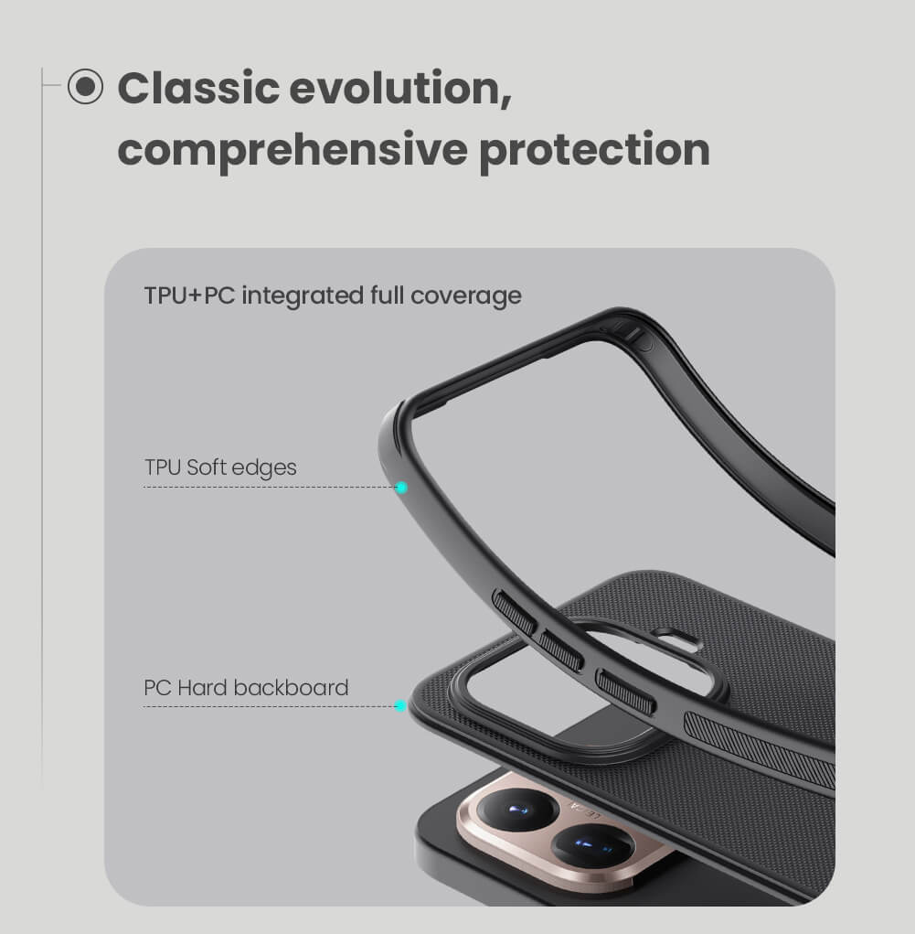 Чехол-крышка NILLKIN для Xiaomi 15T Pro (серия Frosted shield Pro)