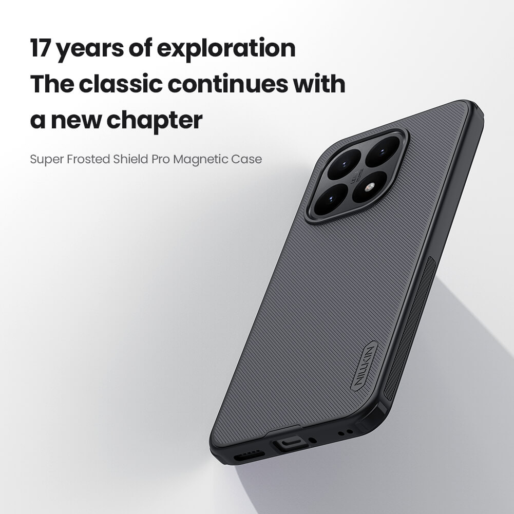 Чехол-крышка NILLKIN для Xiaomi 15T (серия Frosted shield Pro Magnetic case)