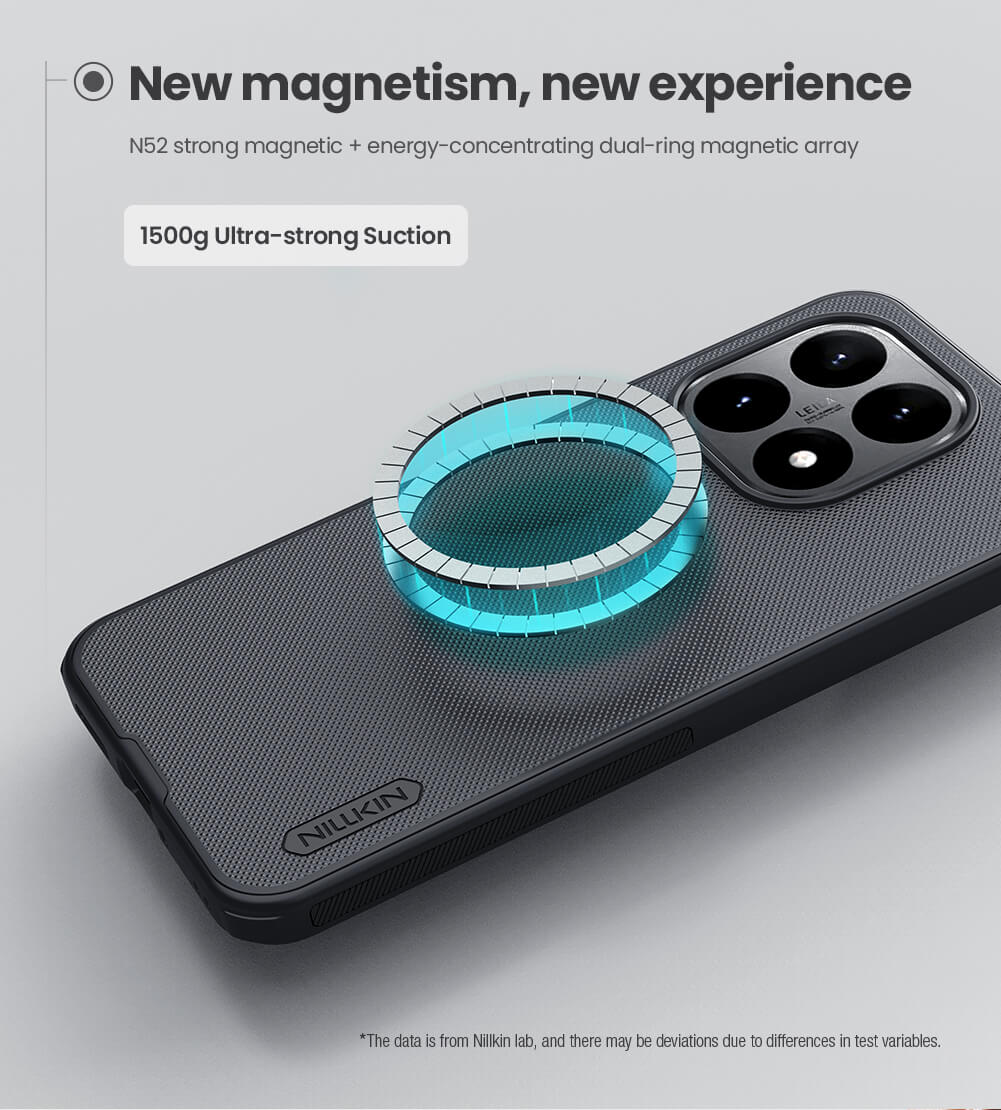 Чехол-крышка NILLKIN для Xiaomi 15T (серия Frosted shield Pro Magnetic case)