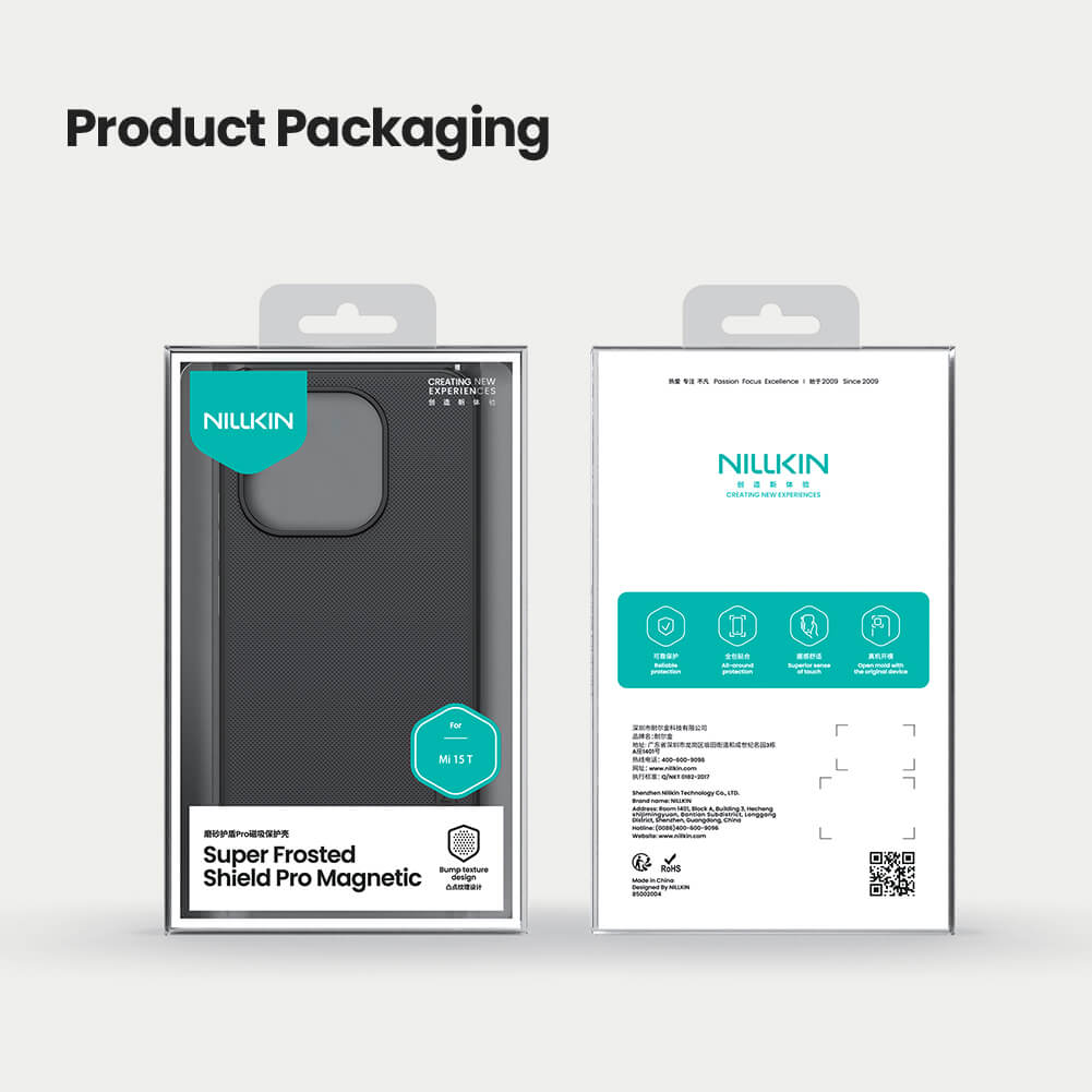 Чехол-крышка NILLKIN для Xiaomi 15T (серия Frosted shield Pro Magnetic case)